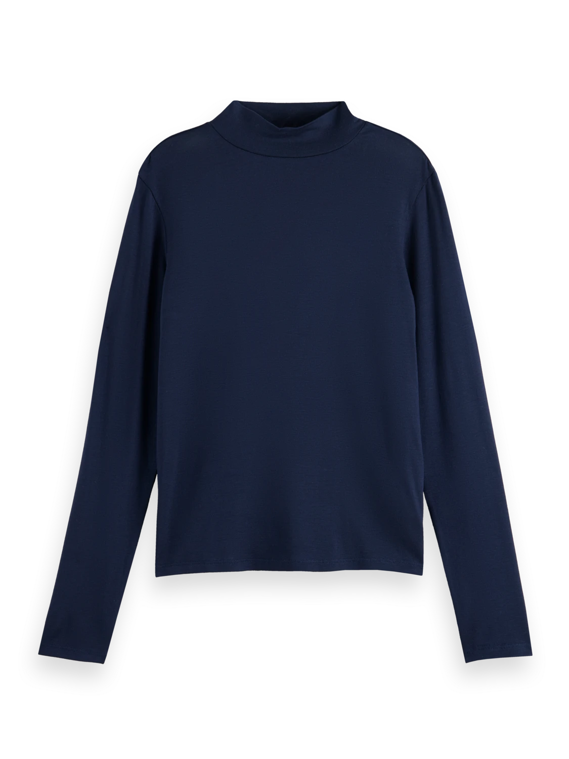Scotch & Soda Long Sleeved Mock Neck T-Shirt 8 Scotch & Soda Long Sleeved Mock Neck T-Shirt - Image 6