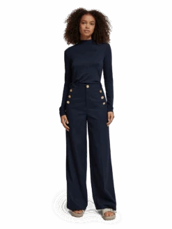 Scotch & Soda Long Sleeved Mock Neck T-Shirt 13 Scotch & Soda Long Sleeved Mock Neck T-Shirt -Scotch & Soda 177447 0002 MDL FNT 3e3e3dfc ea1f 44e6 bdac 957e4374b32b