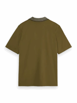 Scotch & Soda Melange Contrast Collar Polo 15 Scotch & Soda Melange Contrast Collar Polo -Scotch & Soda 177514 6895 BCK dda91d12 c019 47ba a37a 2cde1c639963