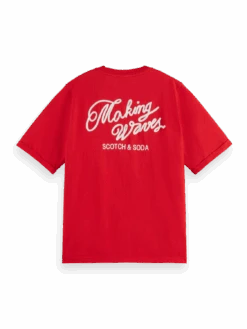 Scotch & Soda Making Waves T-Shirt -Scotch & Soda 177554 6866 BCK db93379d 77fc 4da5 a425 37a92820bfaf