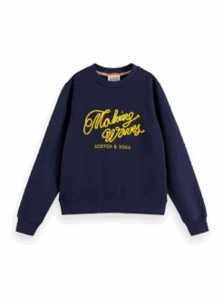 Scotch & Soda Making Waves Sweatshirt -Scotch & Soda 177579 6865 FNT e924a7cf 6cb3 46aa 85cc d91152ab3356