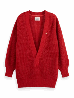 Scotch & Soda Oversized Deep V-Neck Pullover