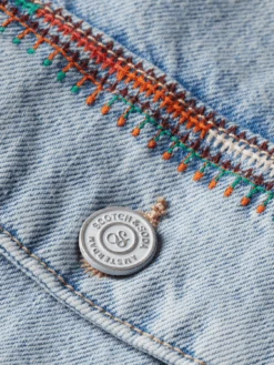 Scotch & Soda Cropped Denim Jacket -Scotch & Soda 24168433 DTL6 69f2f339 1f9a 4c37 8176 2cbf2539a410