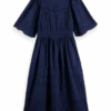 Scotch & Soda Broderie Anglaise Midi Dress -Scotch & Soda 24168531 FNT