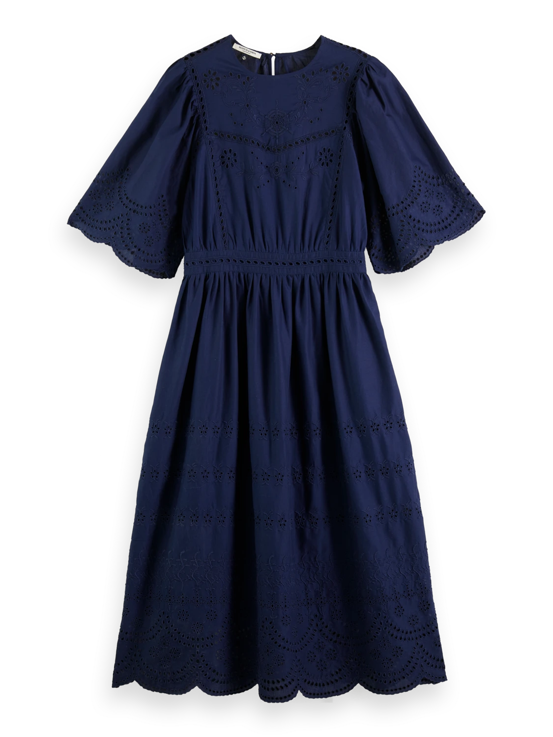 Scotch & Soda Broderie Anglaise Midi Dress 3 Scotch & Soda Broderie Anglaise Midi Dress