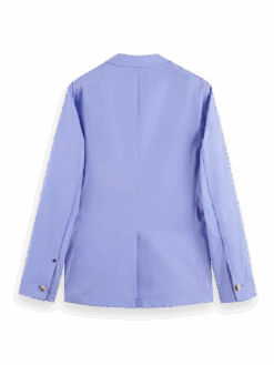 Scotch & Soda Unconstructed Poplin Blazer 11 Scotch & Soda Unconstructed Poplin Blazer -Scotch & Soda 24168699 BCK