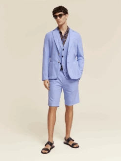 Scotch & Soda Unconstructed Poplin Blazer