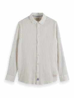 Scotch & Soda Crinkle Stripe Shirt