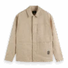 Scotch & Soda Robe Jacquard Twill Overshirt -Scotch & Soda 24168789 FNT