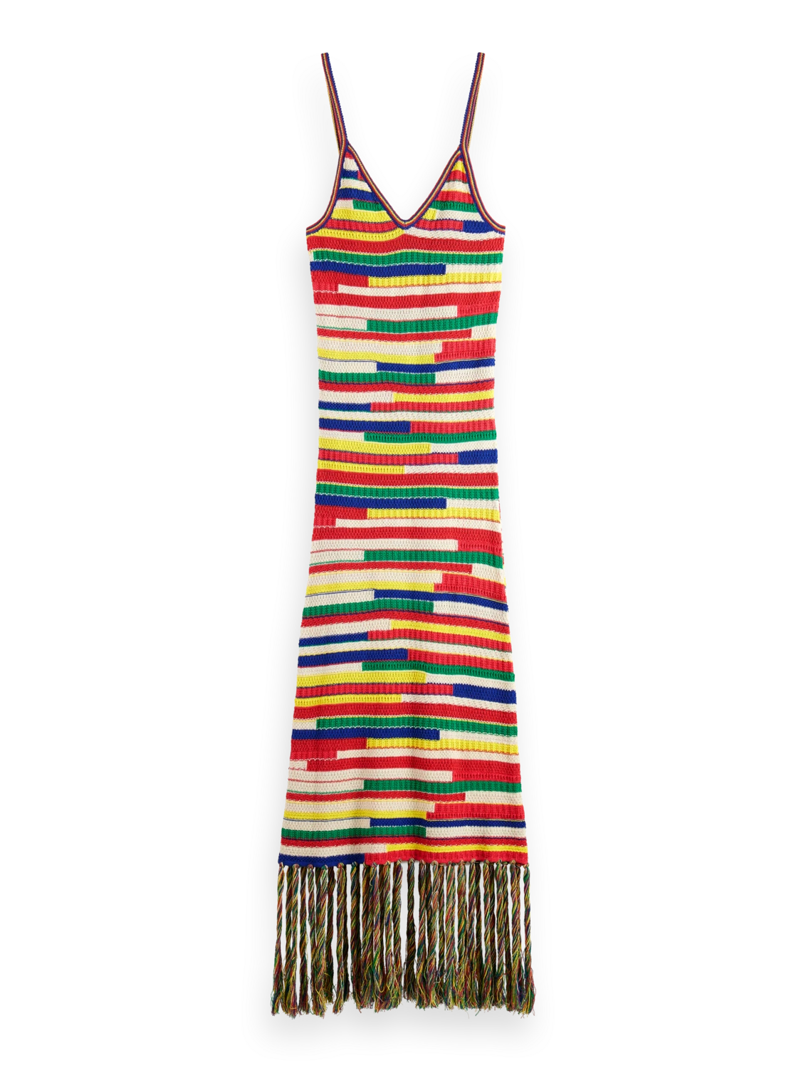 Scotch & Soda Multicoloured Intarsia Knitted Dress 4 Scotch & Soda Multicoloured Intarsia Knitted Dress - Image 2