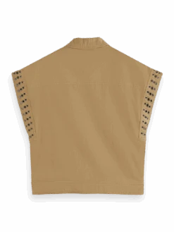 Scotch & Soda Festival Jacket With Eyelets -Scotch & Soda 24169719 BCK 7327c400 e2e5 4b8c 84e4 5c062bcf80d2