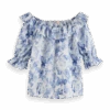 Scotch & Soda Off Shoulder Top With Ruffles -Scotch & Soda 24169764 FNT 67f2a387 f5fb 4680 acc5 b053fb795290