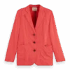 Scotch & Soda Boxy Unlined Single Breasted Blazer -Scotch & Soda 24169816 FNT e6764d76 d533 4bcd a86c 5350d20310f1
