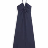 Scotch & Soda Braided Halter Neck Maxi Dress -Scotch & Soda 24169822 FNT 90fbaf8c 3d18 4582 9937 0eadccd46683