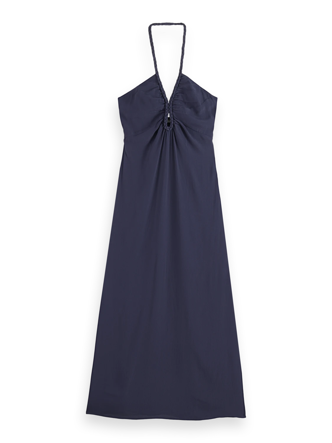 Scotch & Soda Braided Halter Neck Maxi Dress 3 Scotch & Soda Braided Halter Neck Maxi Dress