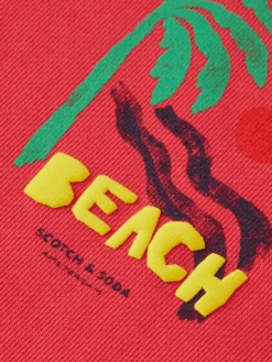 Scotch & Soda Regular Fit Left Chest Artwork Sweatshirt -Scotch & Soda 24169857 DTL6 6e2fae75 3307 411b b1c9 b2fcf6c7725f