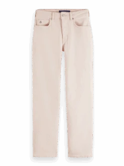 Scotch & Soda Sky High Rise Straight Jeans | Seaflower