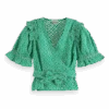 Scotch & Soda Broderie Anglaise Wrap Top 2 Scotch & Soda Broderie Anglaise Wrap Top -Scotch & Soda 24169970 FNT 9def1801 f29c 403c a8af 2934484fed39