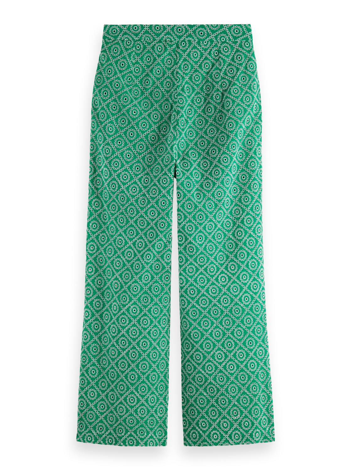 Scotch & Soda Broderie Anglaise Straight Leg Pant 4 Scotch & Soda Broderie Anglaise Straight Leg Pant - Image 2