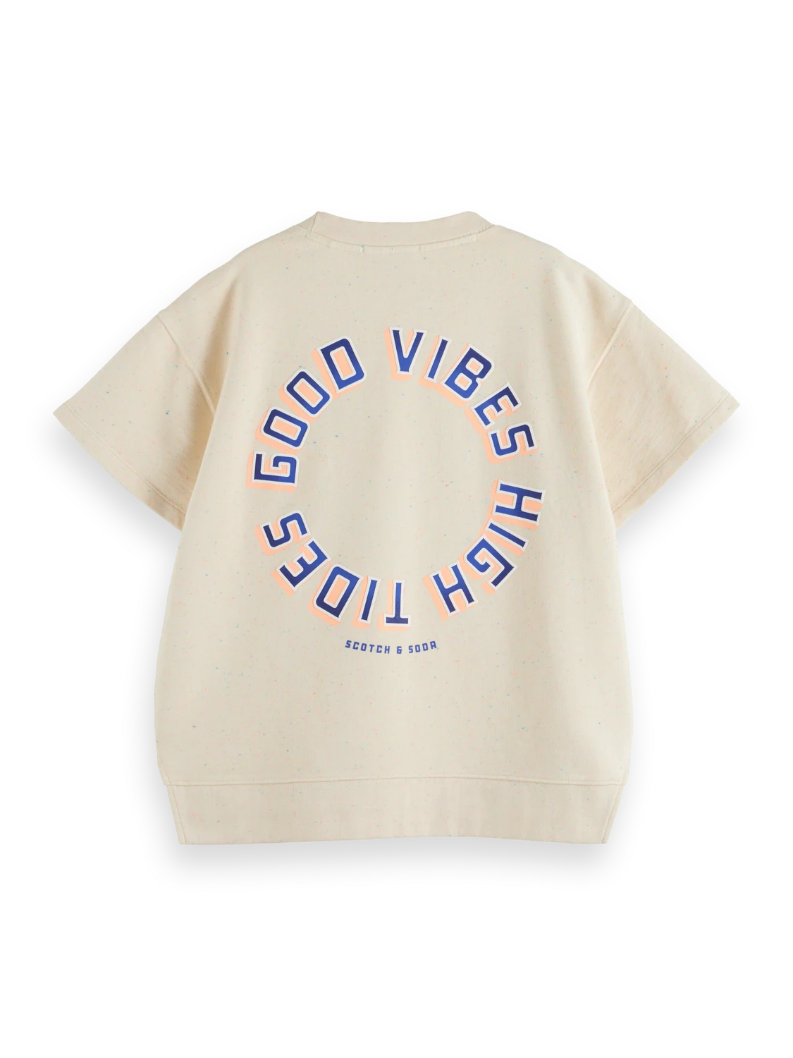 Scotch & Soda Split Hem Graphic Sweatshirt 4 Scotch & Soda Split Hem Graphic Sweatshirt - Image 2