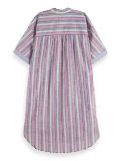 Scotch & Soda Striped Oversized Beach Shirt Dress 9 Scotch & Soda Striped Oversized Beach Shirt Dress -Scotch & Soda 24170433 BCK cb8d5612 bc77 4492 a375 5f0268e62042