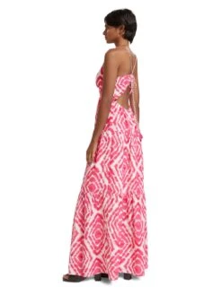 Scotch & Soda Open Back Tie Dye Maxi Dress -Scotch & Soda Hires 173363 6370 MDL SDE