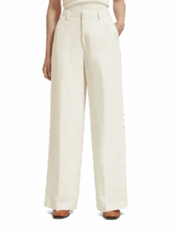 Scotch & Soda Hana Tailored High-Rise Wide Leg Pant