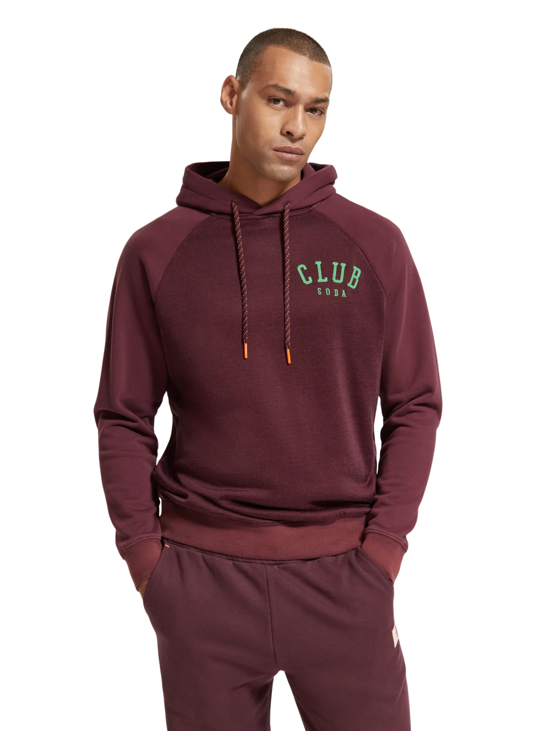 Scotch & Soda Club Soda Spray Effect Hoodie 4 Scotch & Soda Club Soda Spray Effect Hoodie - Image 2