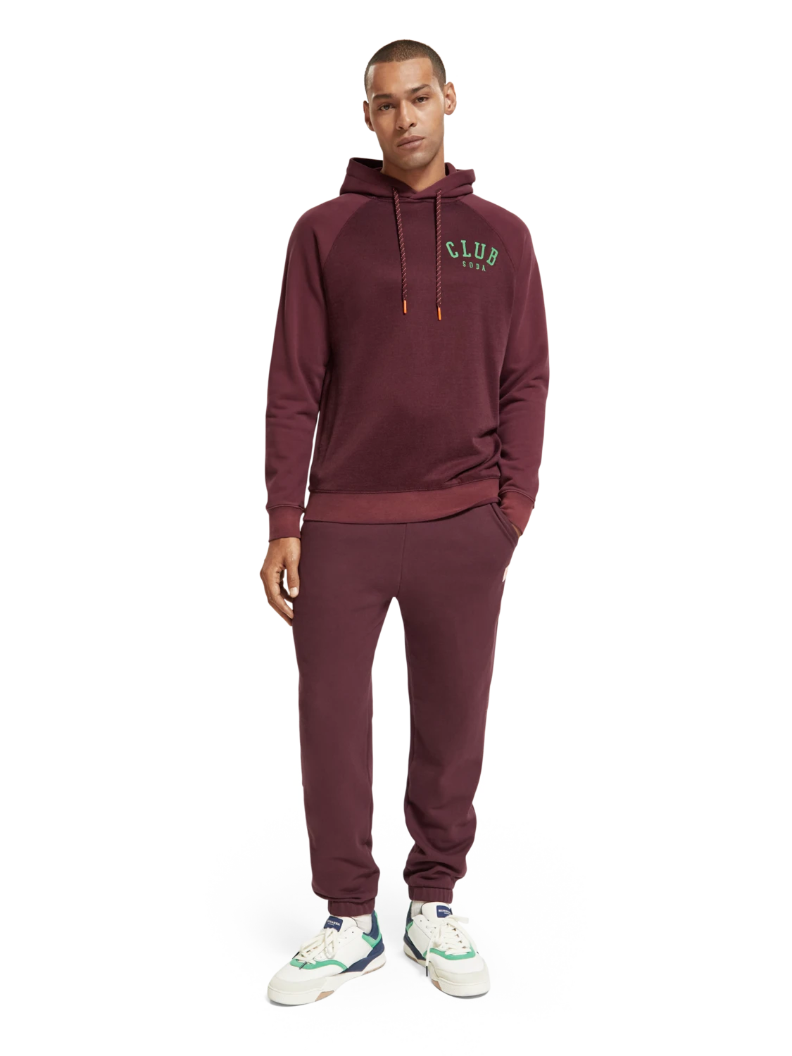 Scotch & Soda Club Soda Spray Effect Hoodie 3 Scotch & Soda Club Soda Spray Effect Hoodie