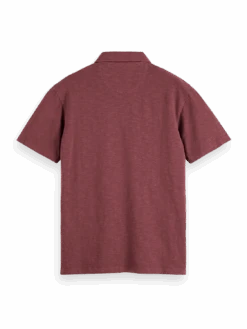 Scotch & Soda Garment-Dyed Jersey Polo -Scotch & Soda Hires PNG 174564 6722 BCK 993c0556 7b6b 44c1 9c57 fb34a30376b5