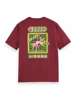 Scotch & Soda Printed Artwork T-Shirt -Scotch & Soda Hires PNG 174583 6663 BCK 704ec7ca 62eb 4cd3 9ff0 22f58be01083