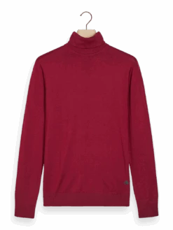 Scotch & Soda Merino Wool Turtleneck Pullover -Scotch & Soda Hires PNG 174594 6722 FNT bd3335d7 4357 465f 9fdd 799cb7694602