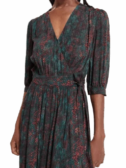 Scotch & Soda Midi Wrap Dress -Scotch & Soda Hires PNG 174763 6667 MDL DTL1