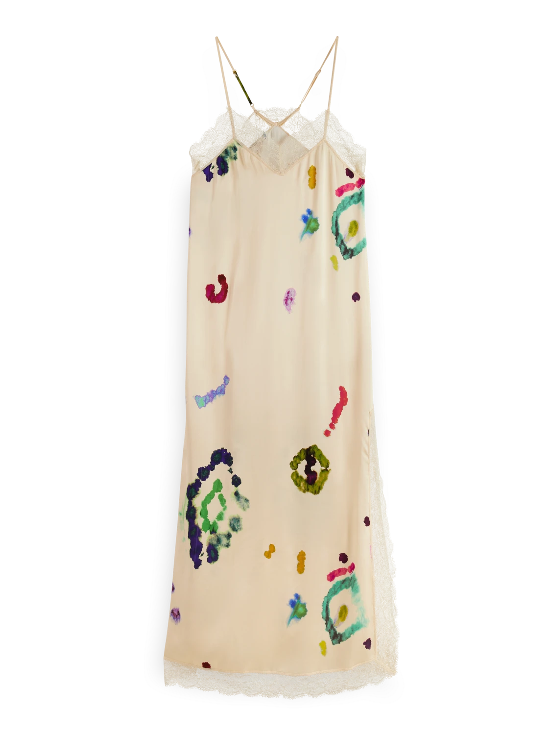 Scotch & Soda Cami Maxi Dress With Lace Detail 8 Scotch & Soda Cami Maxi Dress With Lace Detail - Image 6