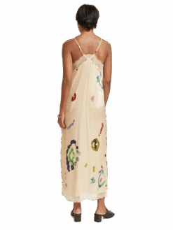 Scotch & Soda Cami Maxi Dress With Lace Detail 13 Scotch & Soda Cami Maxi Dress With Lace Detail -Scotch & Soda Hires PNG 174765 6672 MDL BCK