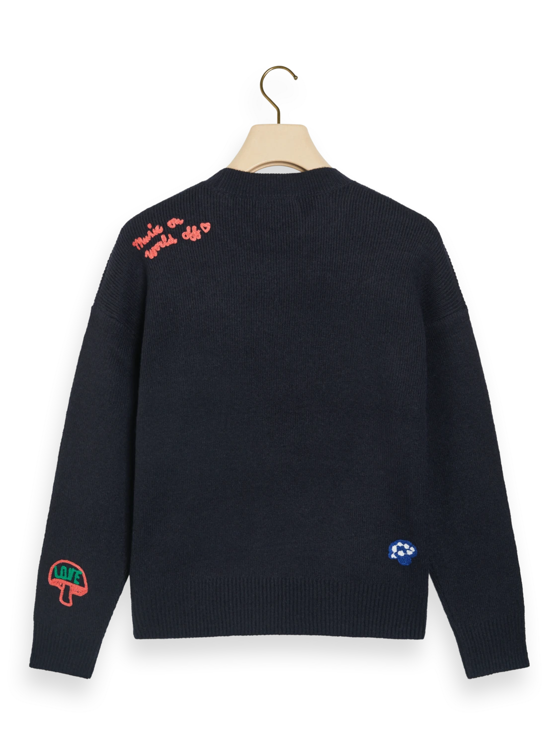 Scotch & Soda Varsity Embroidered Pullover 13 Scotch & Soda Varsity Embroidered Pullover - Image 11