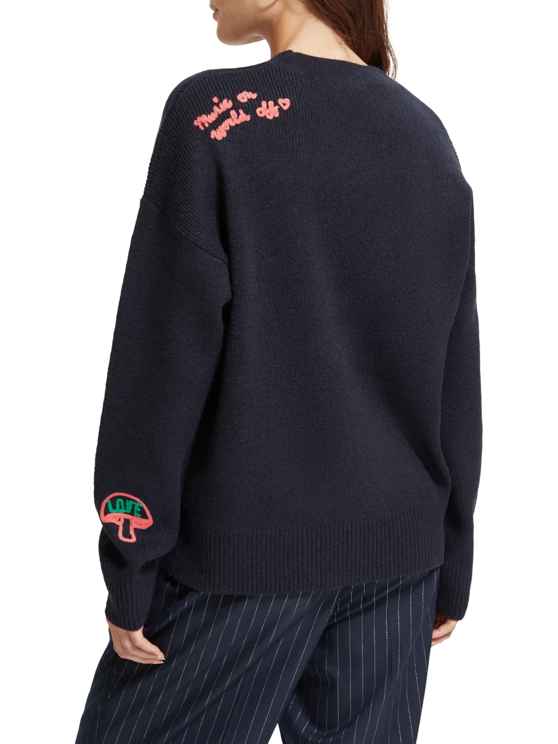Scotch & Soda Varsity Embroidered Pullover 11 Scotch & Soda Varsity Embroidered Pullover - Image 9