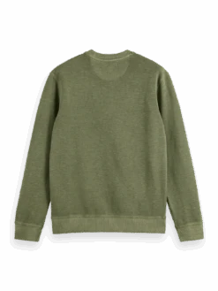 Scotch & Soda Crew Neck Sweatshirt -Scotch & Soda Hires PNG 175237 0115 BCK f2fd217a ee21 4c73 ad4d a527f64a07fe