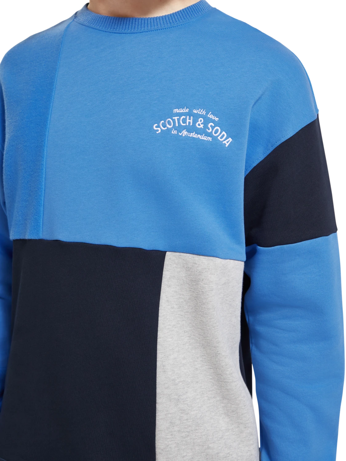 Scotch & Soda Colorblock Sweatshirt 6 Scotch & Soda Colorblock Sweatshirt - Image 4