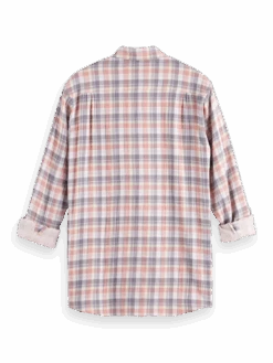 Scotch & Soda Check Button Down Shirt -Scotch & Soda Hires PNG 175482 6948 BCK e6fef614 7a29 4077 b9a6 04cf844f5566