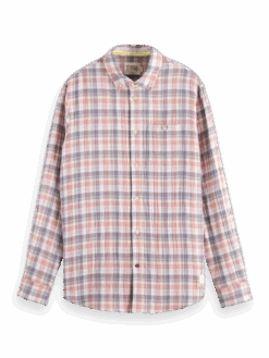 Scotch & Soda Check Button Down Shirt -Scotch & Soda Hires PNG 175482 6948 DTL1 22868752 eade 497d b16a 0790a042c98e
