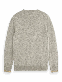 Scotch & Soda Melange Crew Neck Pullover 14 Scotch & Soda Melange Crew Neck Pullover -Scotch & Soda Hires PNG 176802 0795 BCK