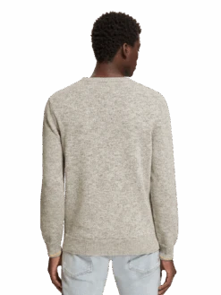 Scotch & Soda Melange Crew Neck Pullover 11 Scotch & Soda Melange Crew Neck Pullover -Scotch & Soda Hires PNG 176802 0795 MDL BCK