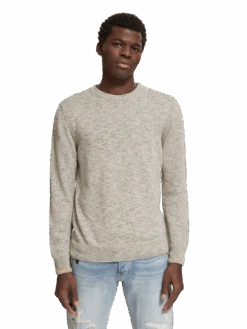 Scotch & Soda Melange Crew Neck Pullover