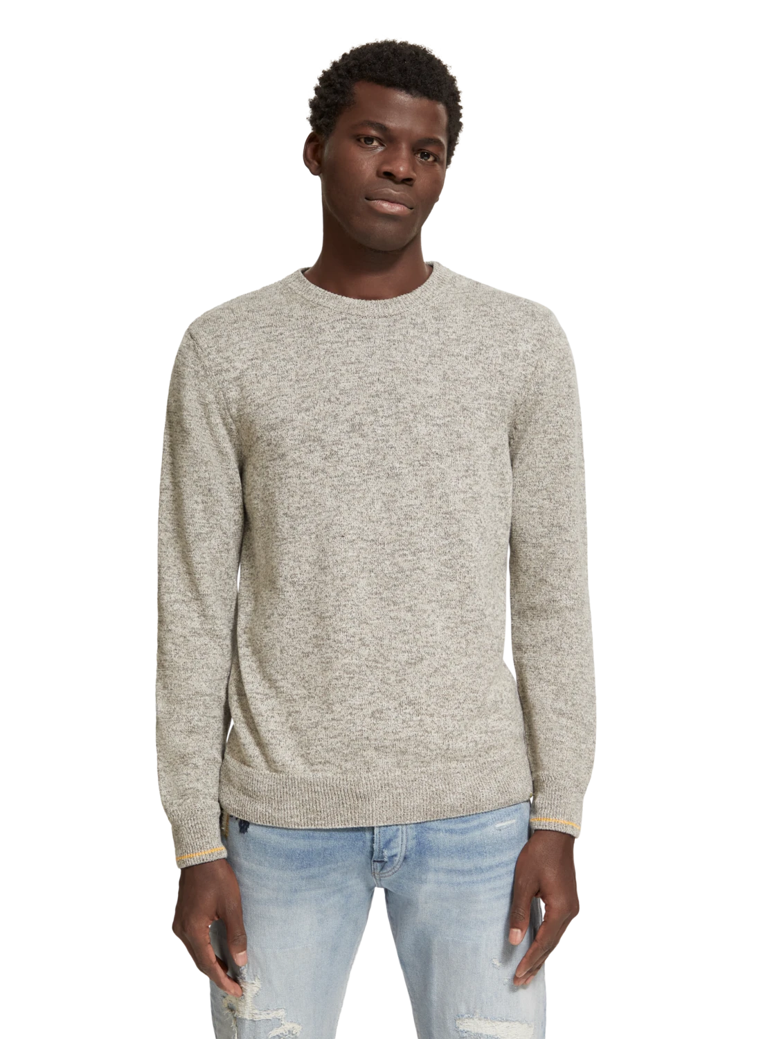 Scotch & Soda Melange Crew Neck Pullover 3 Scotch & Soda Melange Crew Neck Pullover