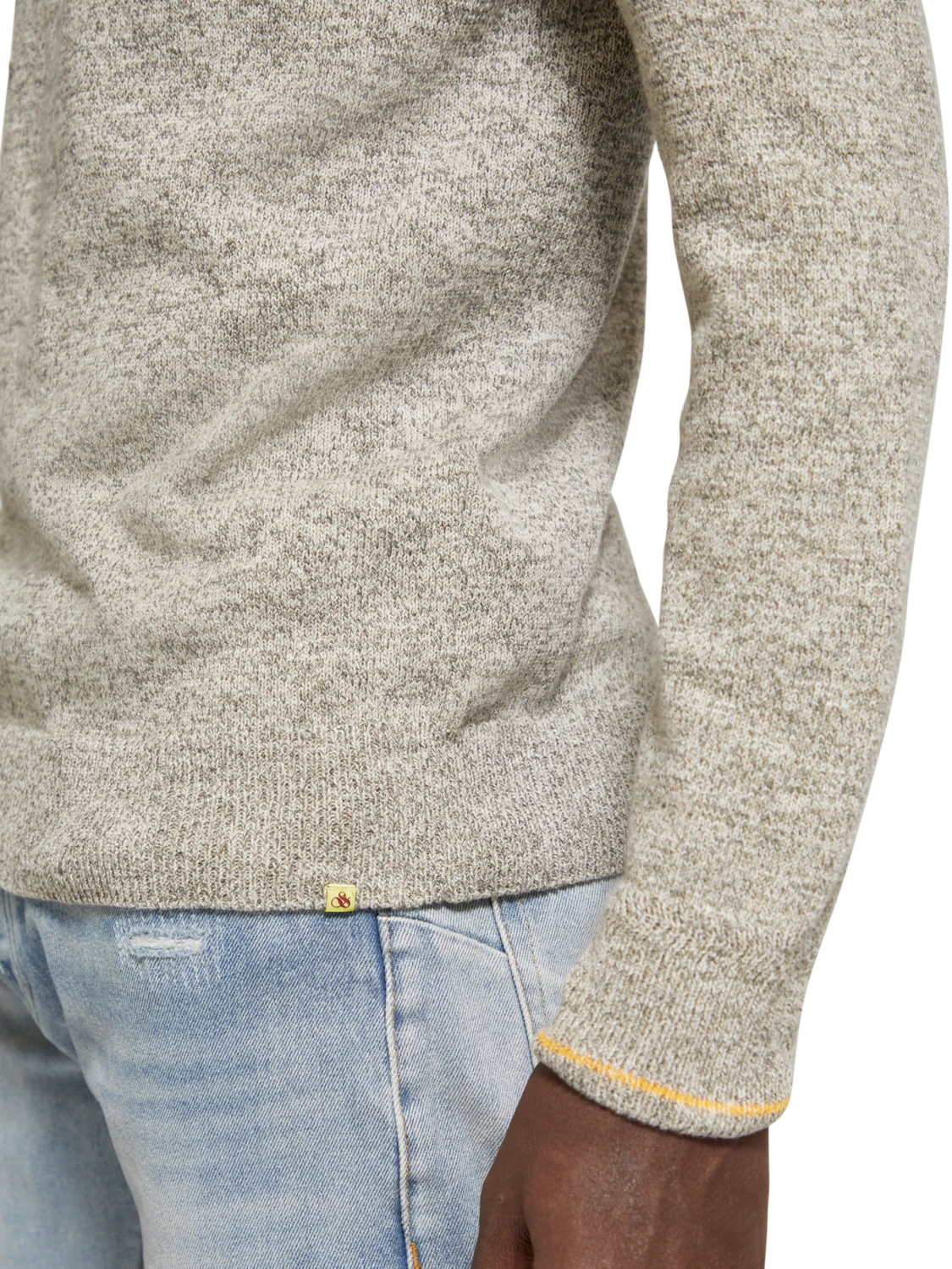 Scotch & Soda Melange Crew Neck Pullover 6 Scotch & Soda Melange Crew Neck Pullover - Image 4