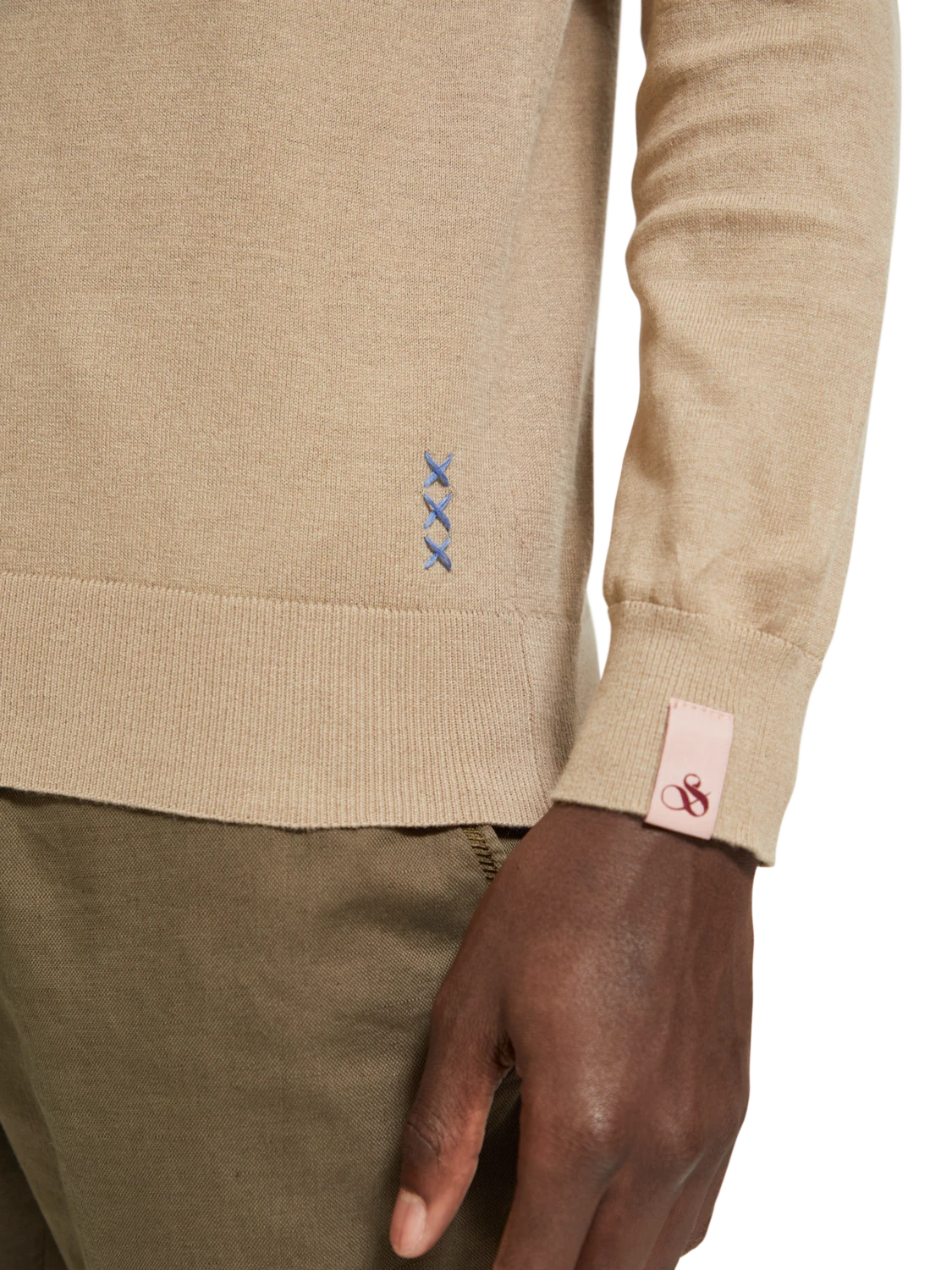 Scotch & Soda Linen Blend Crewneck Pullover 5 Scotch & Soda Linen Blend Crewneck Pullover - Image 3