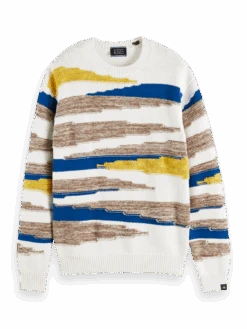 Scotch & Soda Landscape Crew Neck Pullover 14 Scotch & Soda Landscape Crew Neck Pullover -Scotch & Soda Hires PNG 177558 6870 FNT