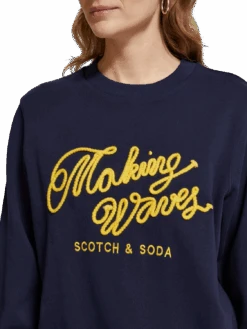 Scotch & Soda Making Waves Sweatshirt -Scotch & Soda Hires PNG 177579 6865 MDL DTL1