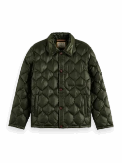 Scotch & Soda Short Quilted Puffer Jacket